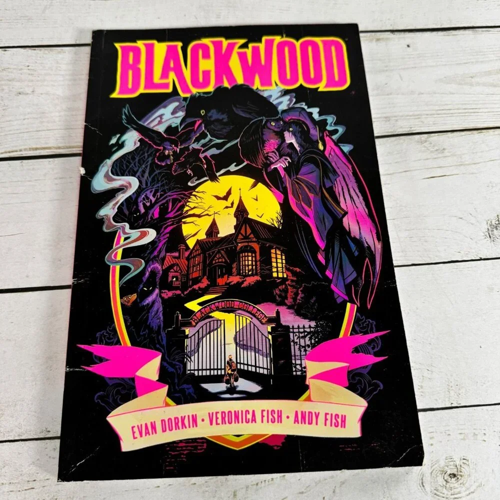 Blackwood‎ Graphic Novel 2018 First Edition Evan Dorkin Veronica Fish